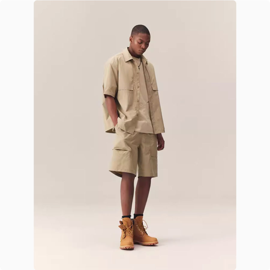 Astute Lightweight Beige Work ShirtAstute Lightweight Beige Work Shirt